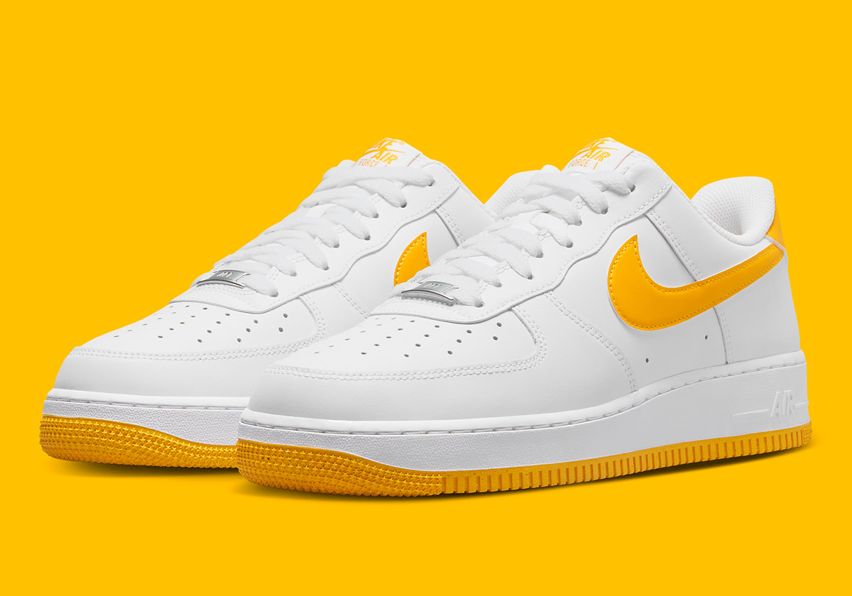 Nike Air Force 1 Low White University Gold Fj4146 105 6