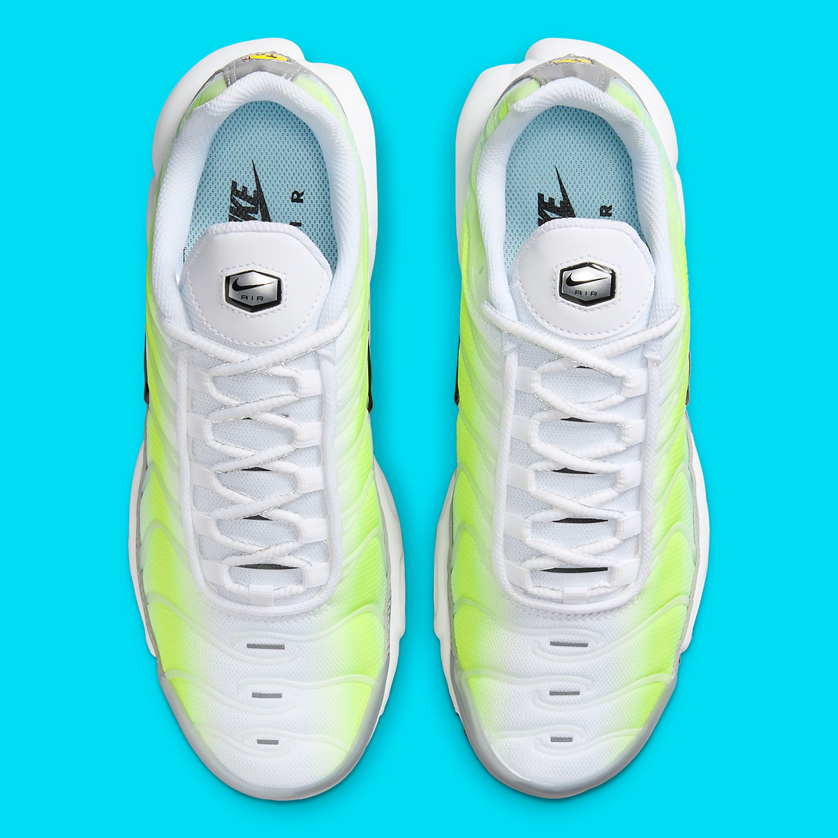 Nike Air Max Plus Silver Neon Aquarius Blue Hj9574 100 7