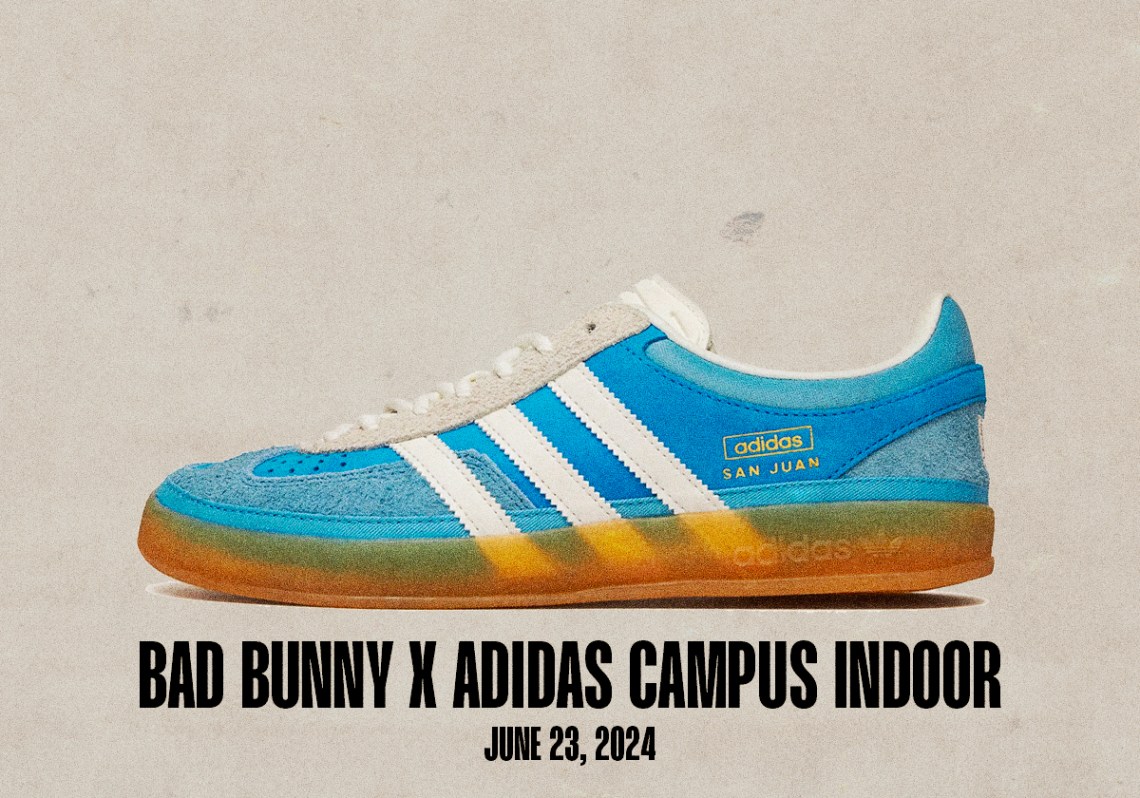 Best Sneaker Releases June 23 June 29 2024 Bad Bunny Adidas Campus Indoor