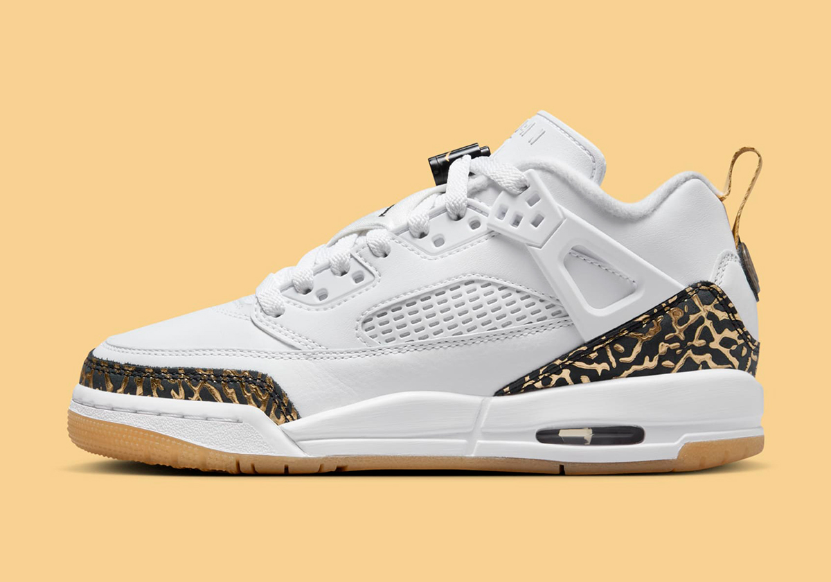 Jordan Spizike Low White Metallic Gold Brown Hj9022 100 7