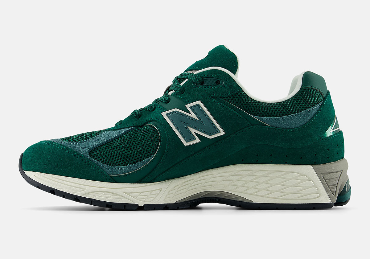 New Balance 2002r Green Suede M2002rfk 2