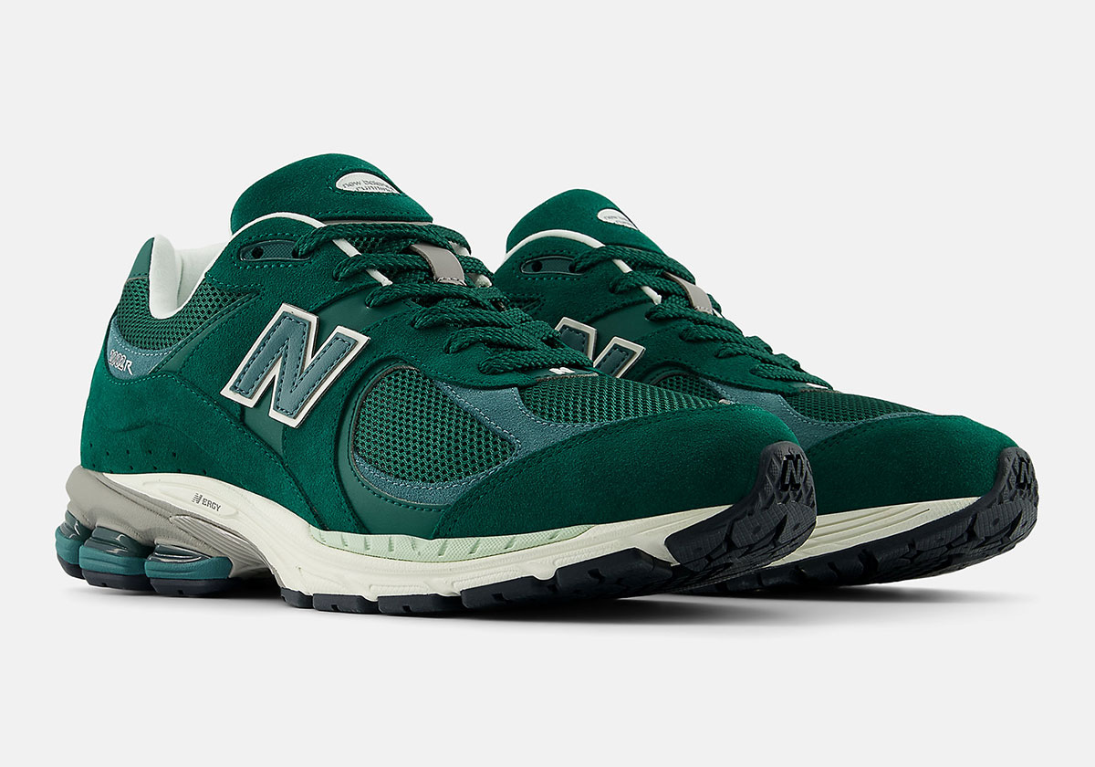 New Balance 2002r Green Suede M2002rfk 6