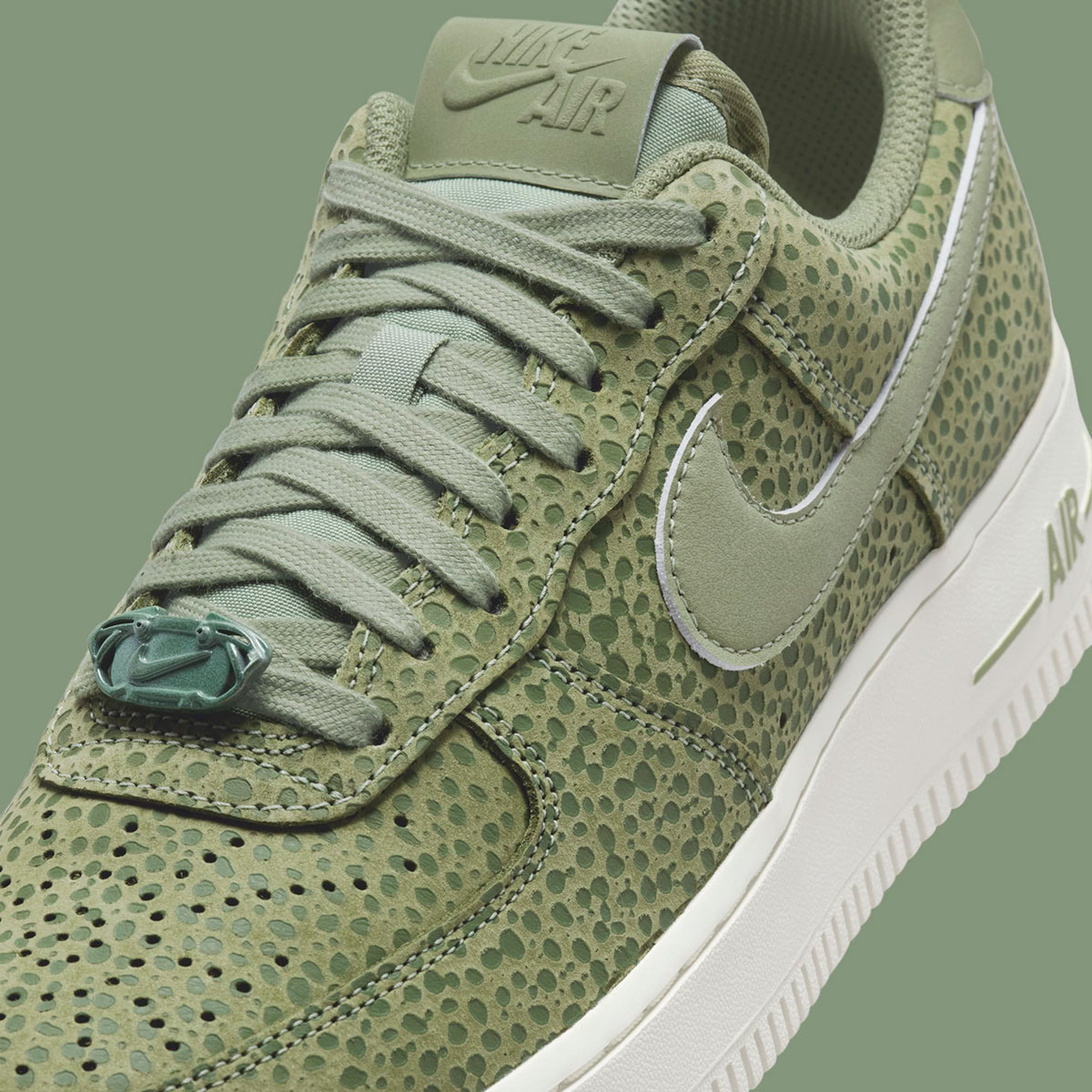 Nike Air Force 1 Low Womens Safari Oil Green Fv6519 200 7 Ed806d