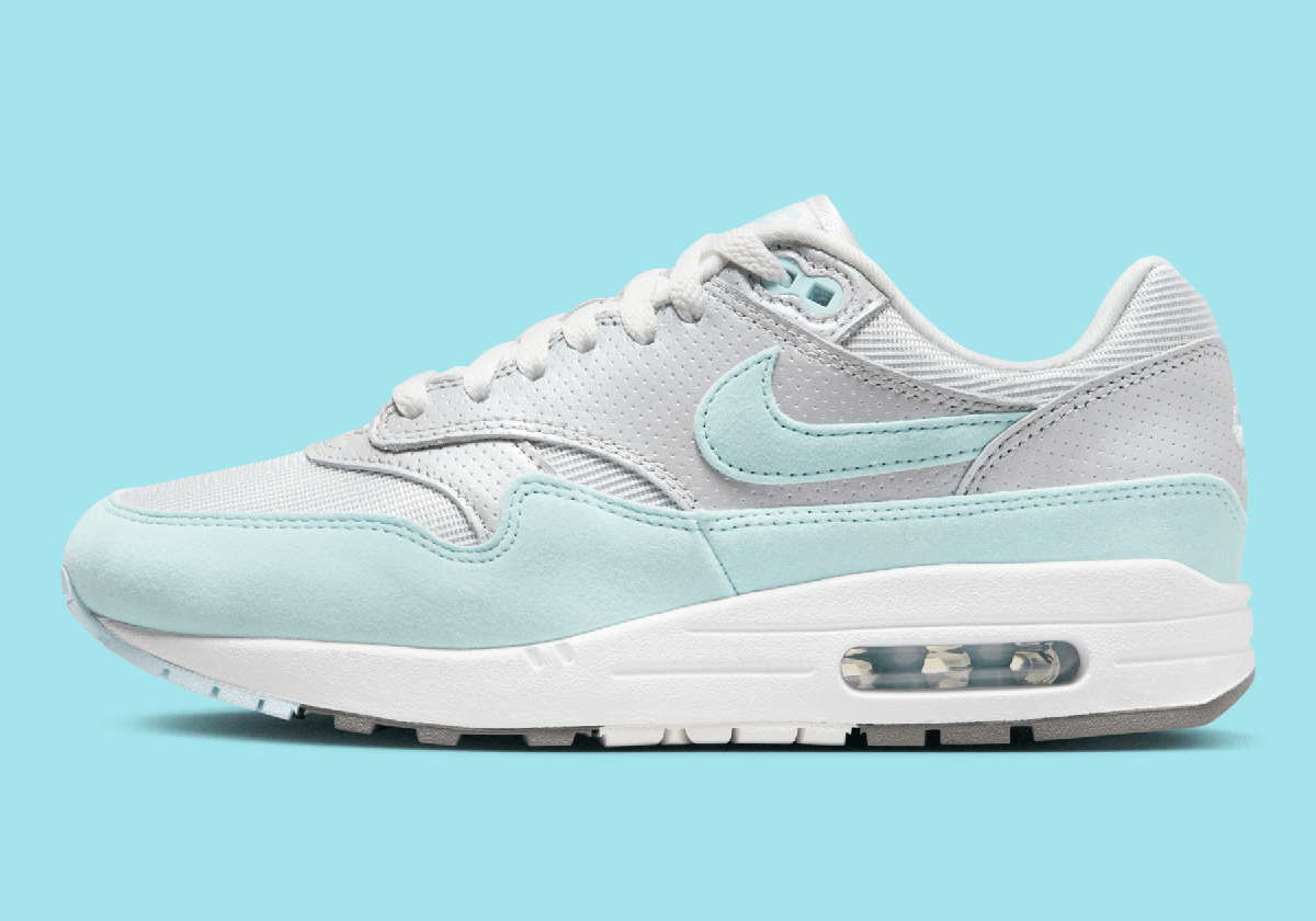 Nike Air Max 1 Metallic Platinum Flat Pewter Glacier Blue Hf5387 002 5