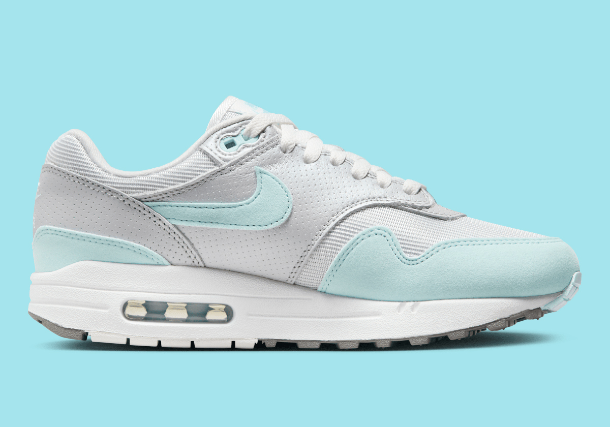 Nike Air Max 1 Metallic Platinum Flat Pewter Glacier Blue Hf5387 002 7