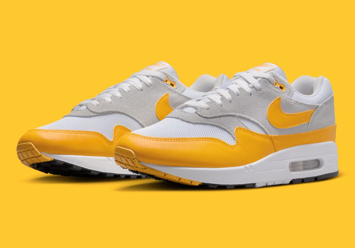 Nike Air Max 1 White University Gold Pure Platinum Fz5808 100 2