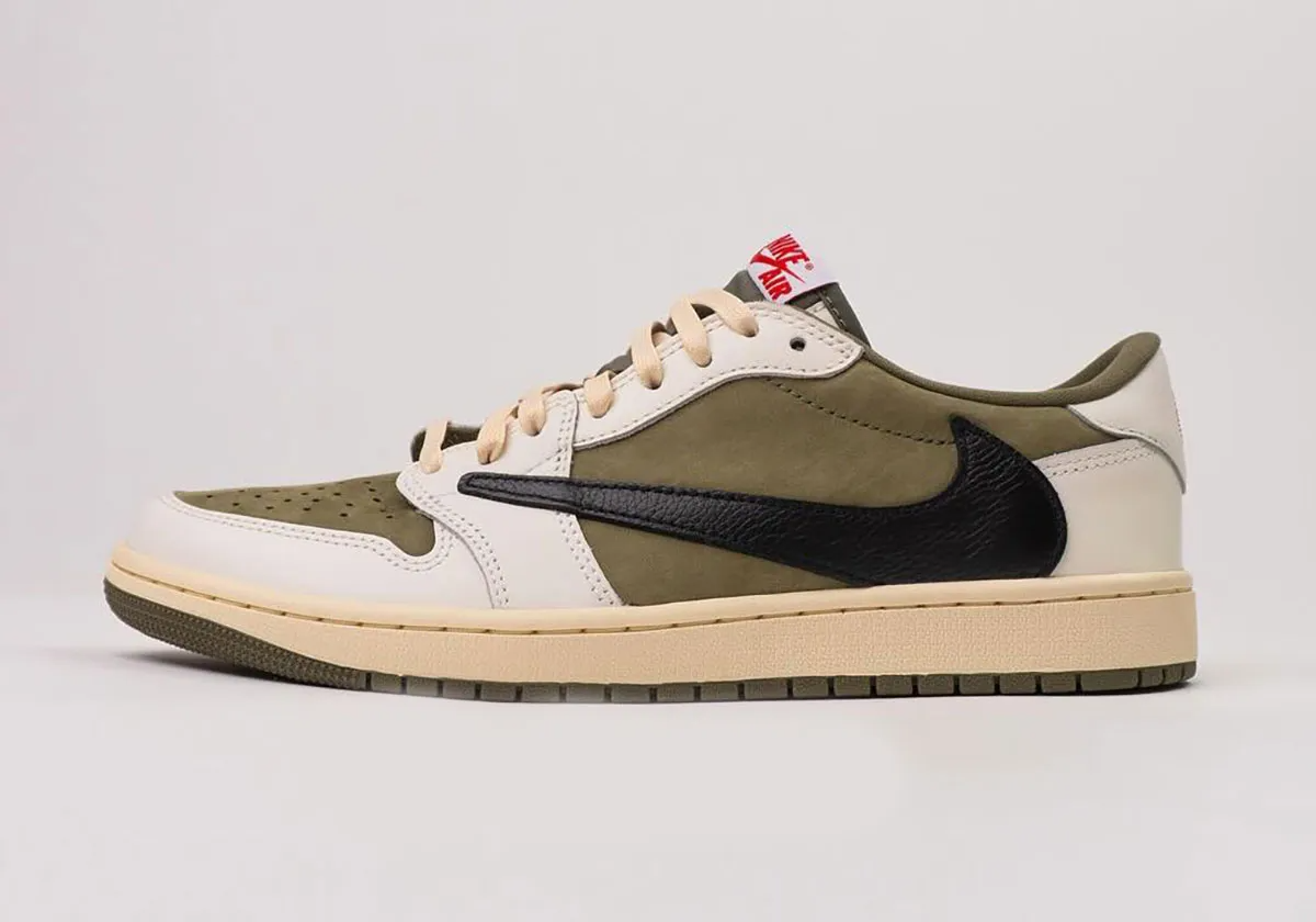 Travis Scott Air Jordan 1 Low Og Medium Olive Dm7866 200 Release Date