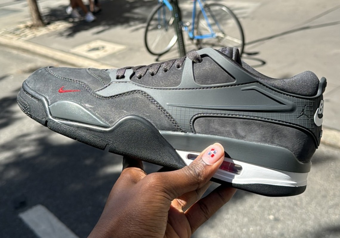 Nigel Sylvester Air Jordan 4 Rm Bike Air Grey Red