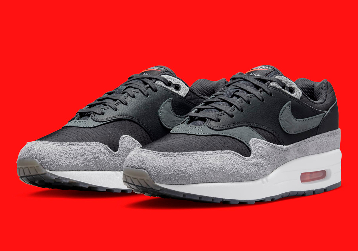 Nike Air Max 1 Dark Smoke Grey Flash Crimson Hj9292 070 3