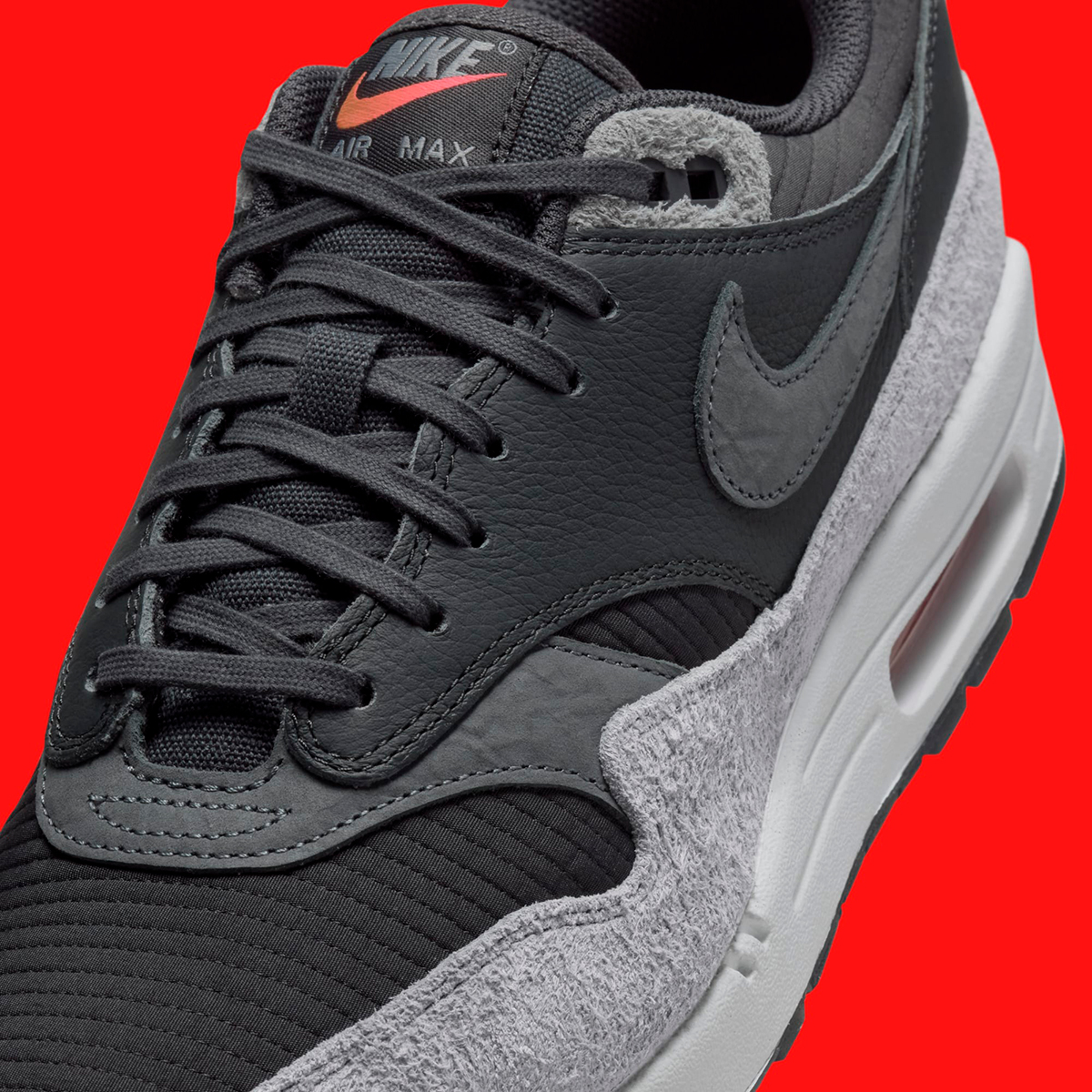 Nike Air Max 1 Dark Smoke Grey Flash Crimson Hj9292 070 4