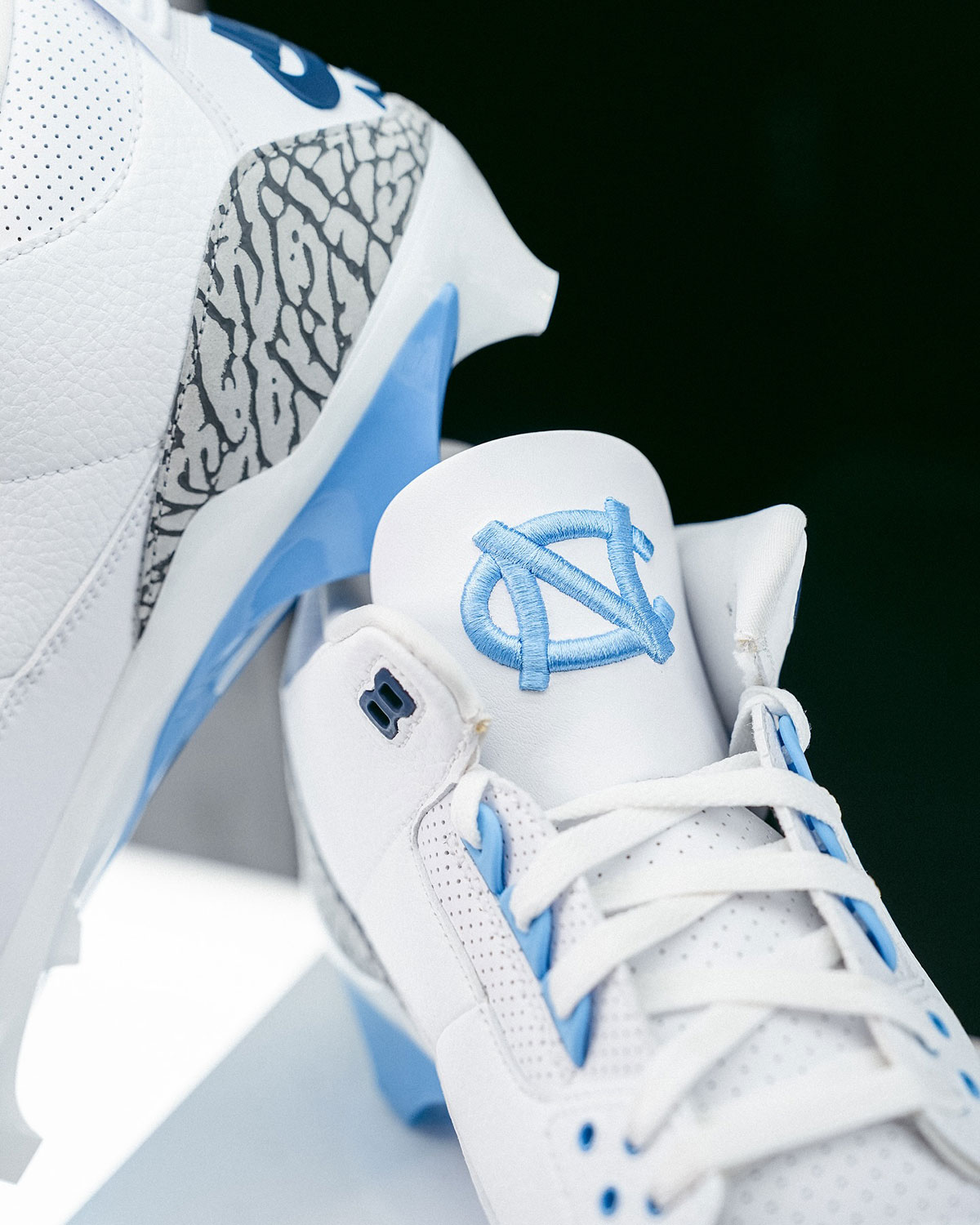 Air Jordan 3 Cleats Unc Football Pe 3