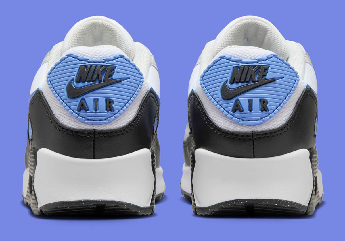 Nike Air Max 90 White Black Light Blue Dh8010 106 3