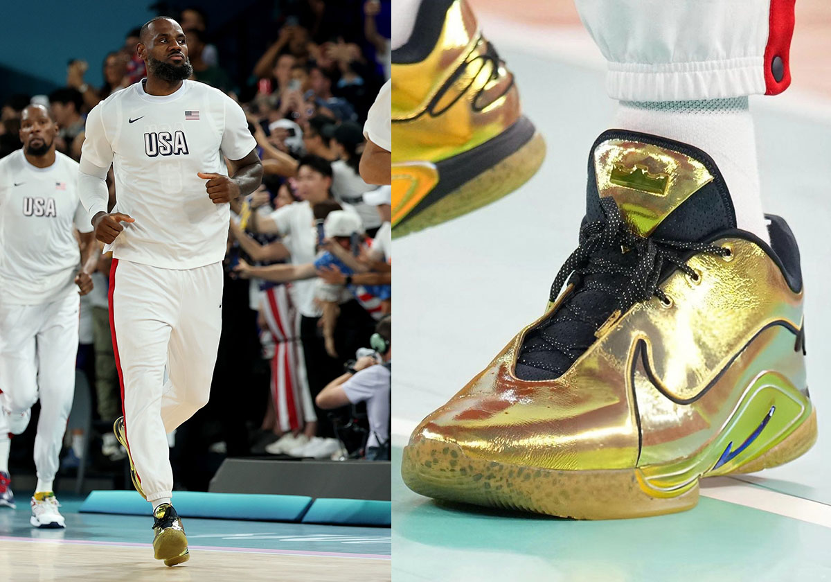 Nike Lebron 22 Gold Medal Game Pe Gold