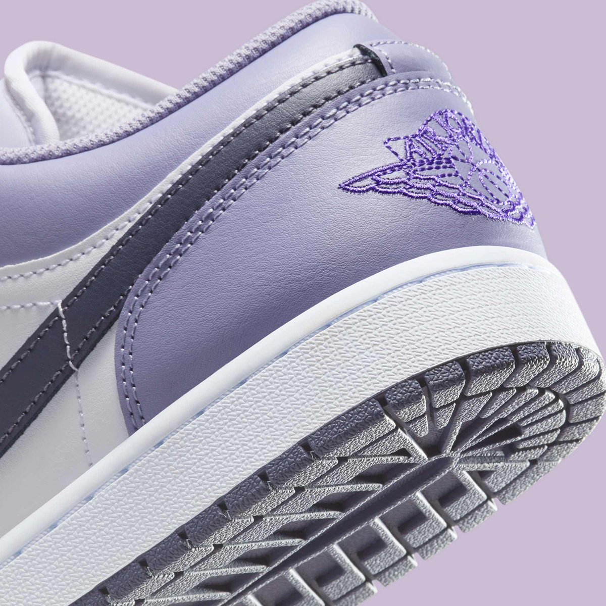 Air Jordan 1 Low Purple White 553558 145 5