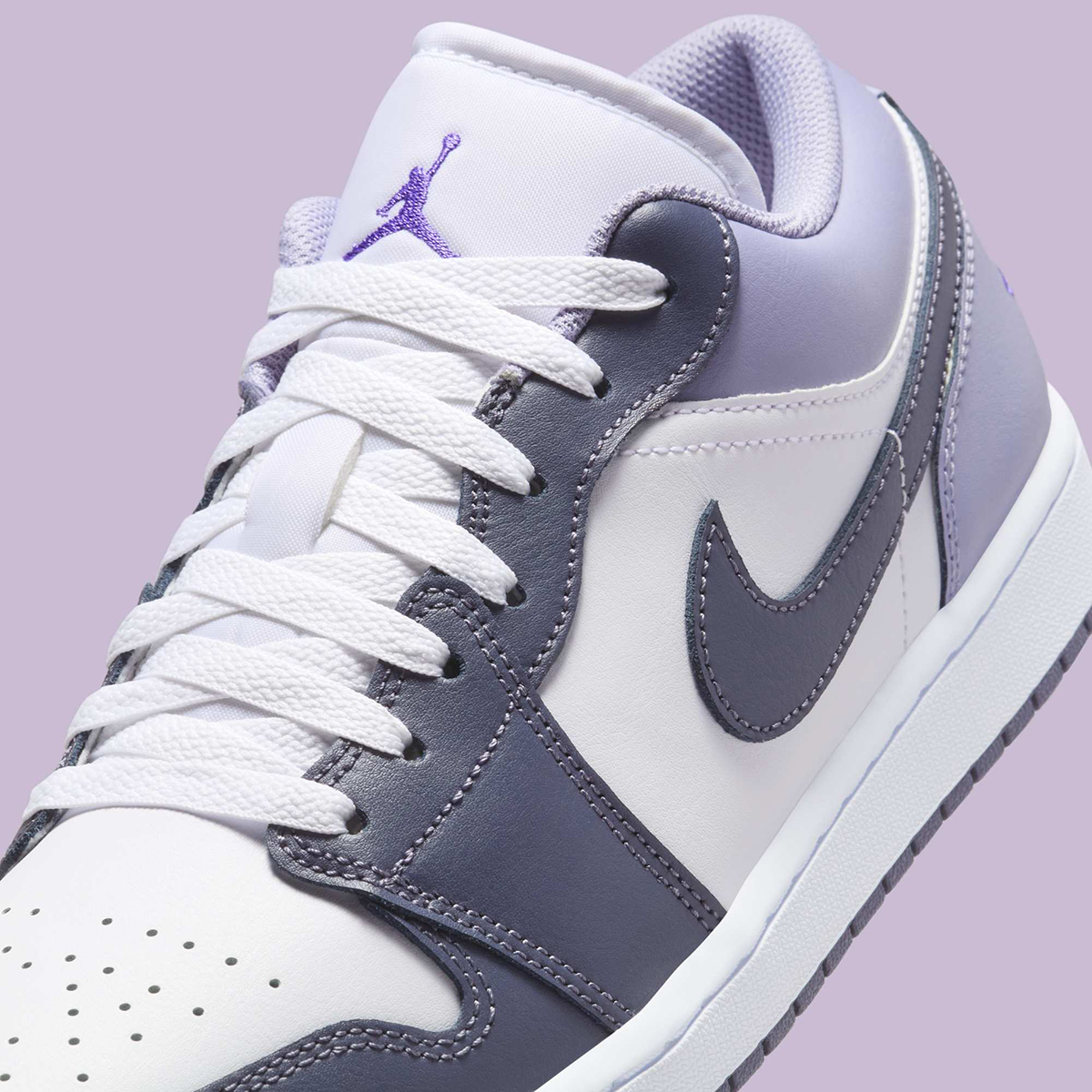 Air Jordan 1 Low Purple White 553558 145 7