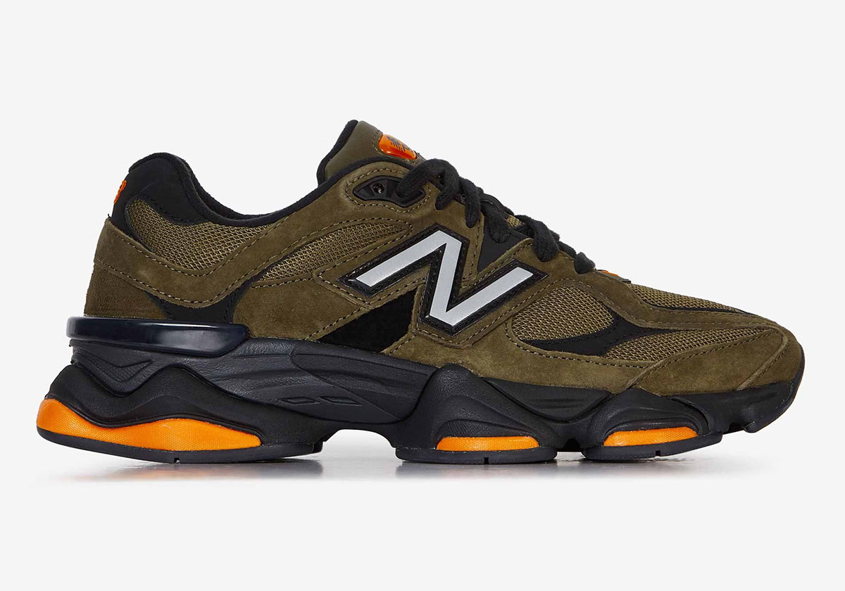 New Balance 9060 Brown Black Orange 2