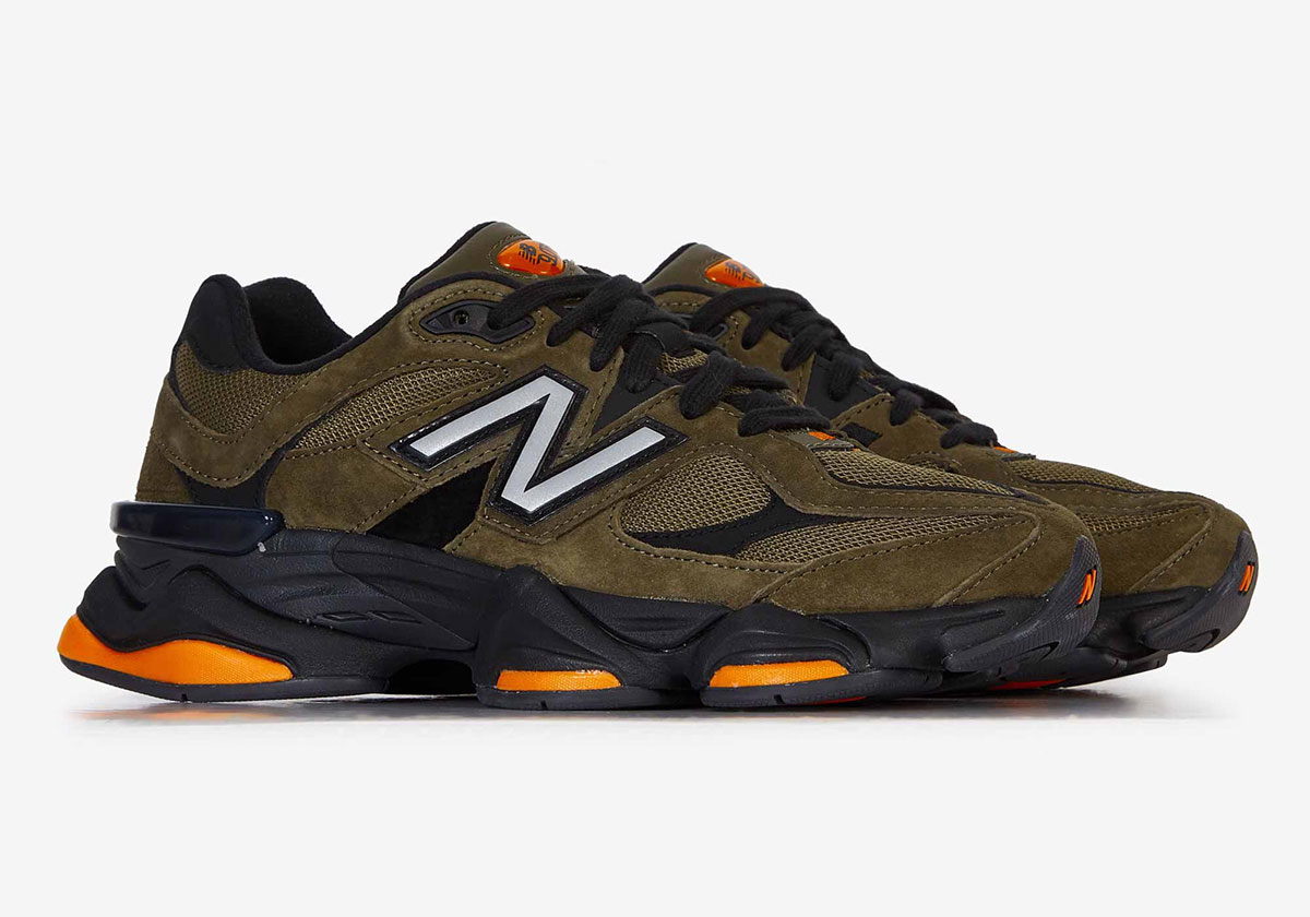 New Balance 9060 Brown Black Orange 3