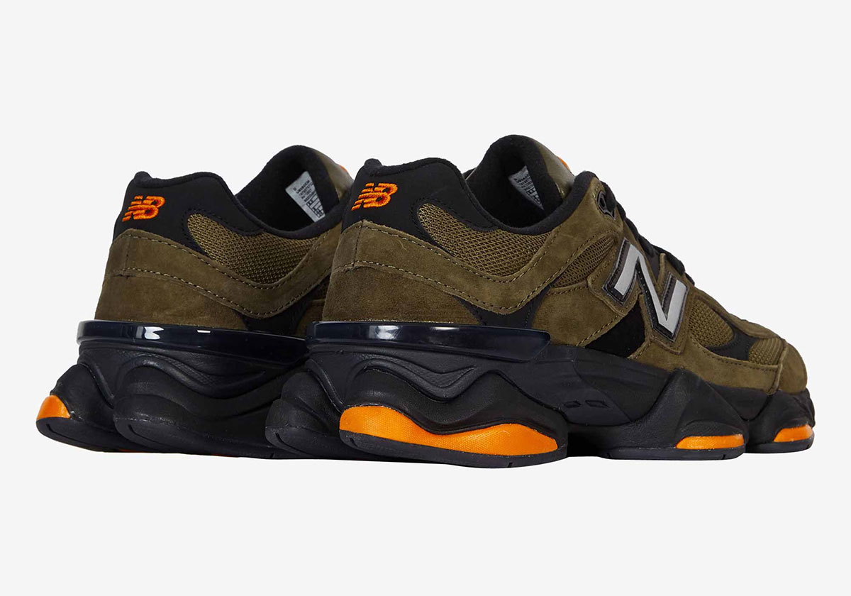 New Balance 9060 Brown Black Orange 5