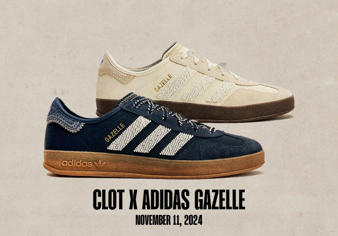 Sneaker Releases November 10 November 16 2024 Clot Gazelle