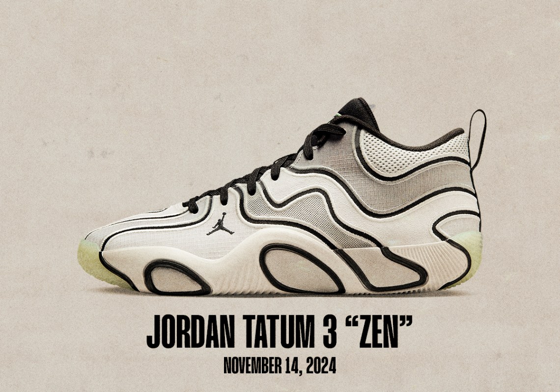 Sneaker Releases November 10 November 16 2024 Jordan Tatum 3 Zen