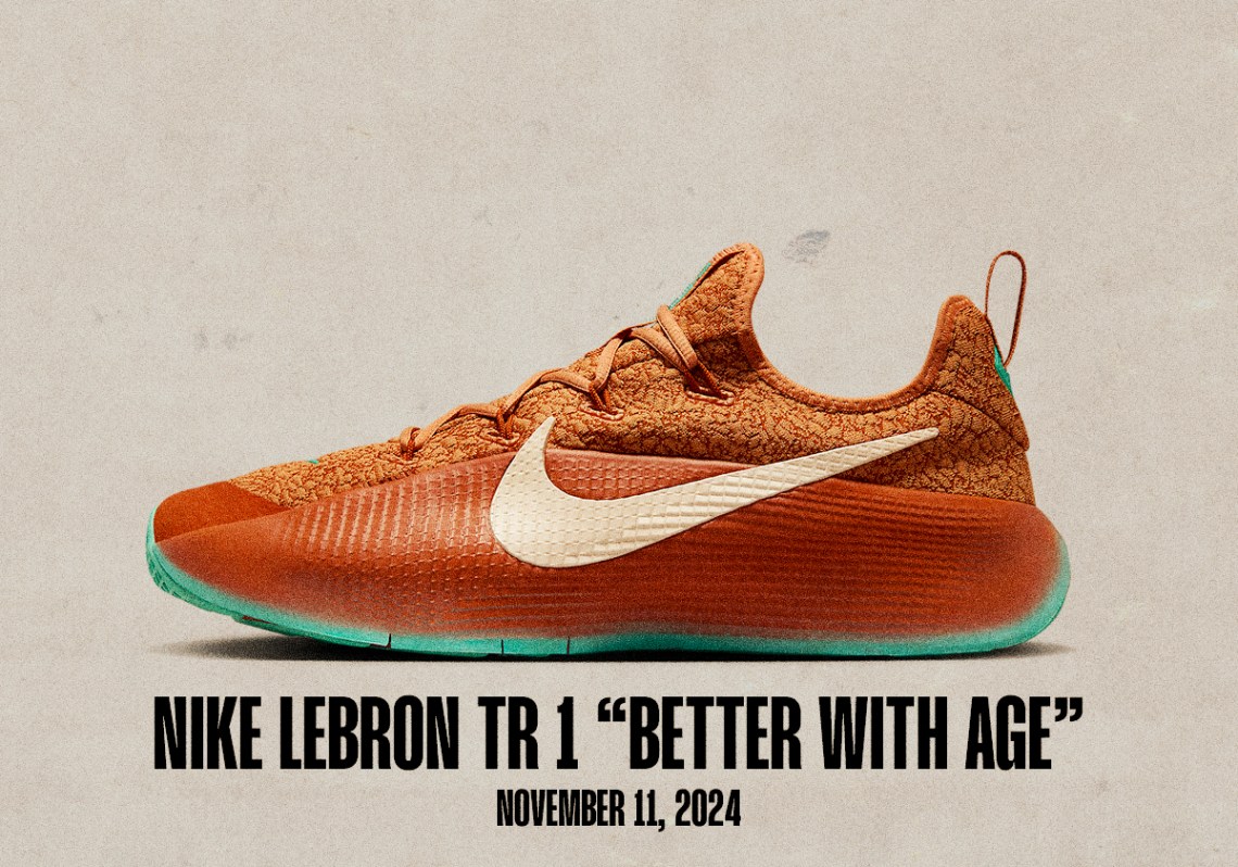 Sneaker Releases November 10 November 16 2024 Nike Lebron Tr 1 Better With Age